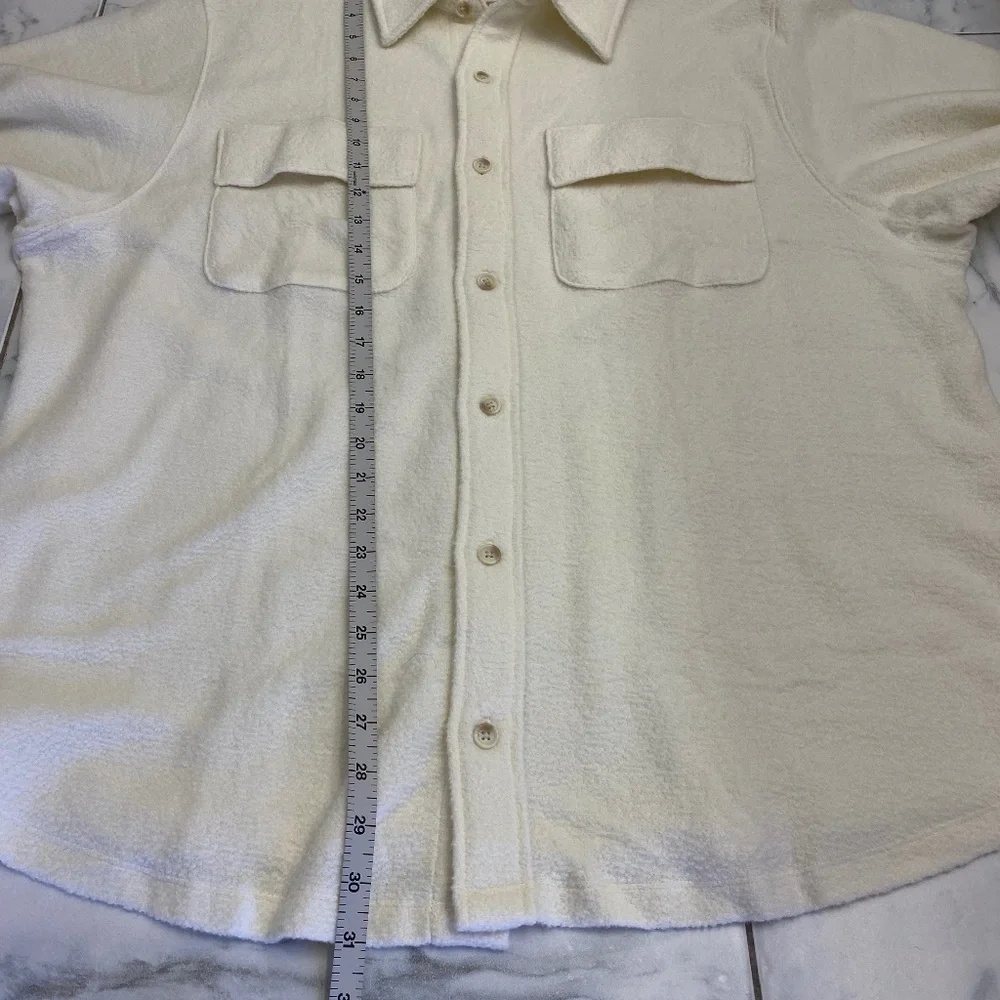 NWT Victoria's Secret Reverse Fleece Shacket Shirt Women's Size: XL